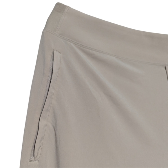 Athleta Women's Brooklyn Heights High -Rise Wide Trouser Beige Size 20. - Picture 5 of 10